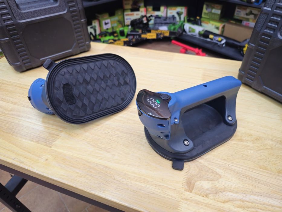 Присоска Овальна Професійна Razor VPE-1912 Автопідкачка 200кг+ Кейс