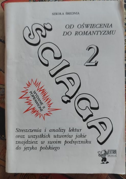 Ściąga, język polski, streszczenia, szkoła średnia