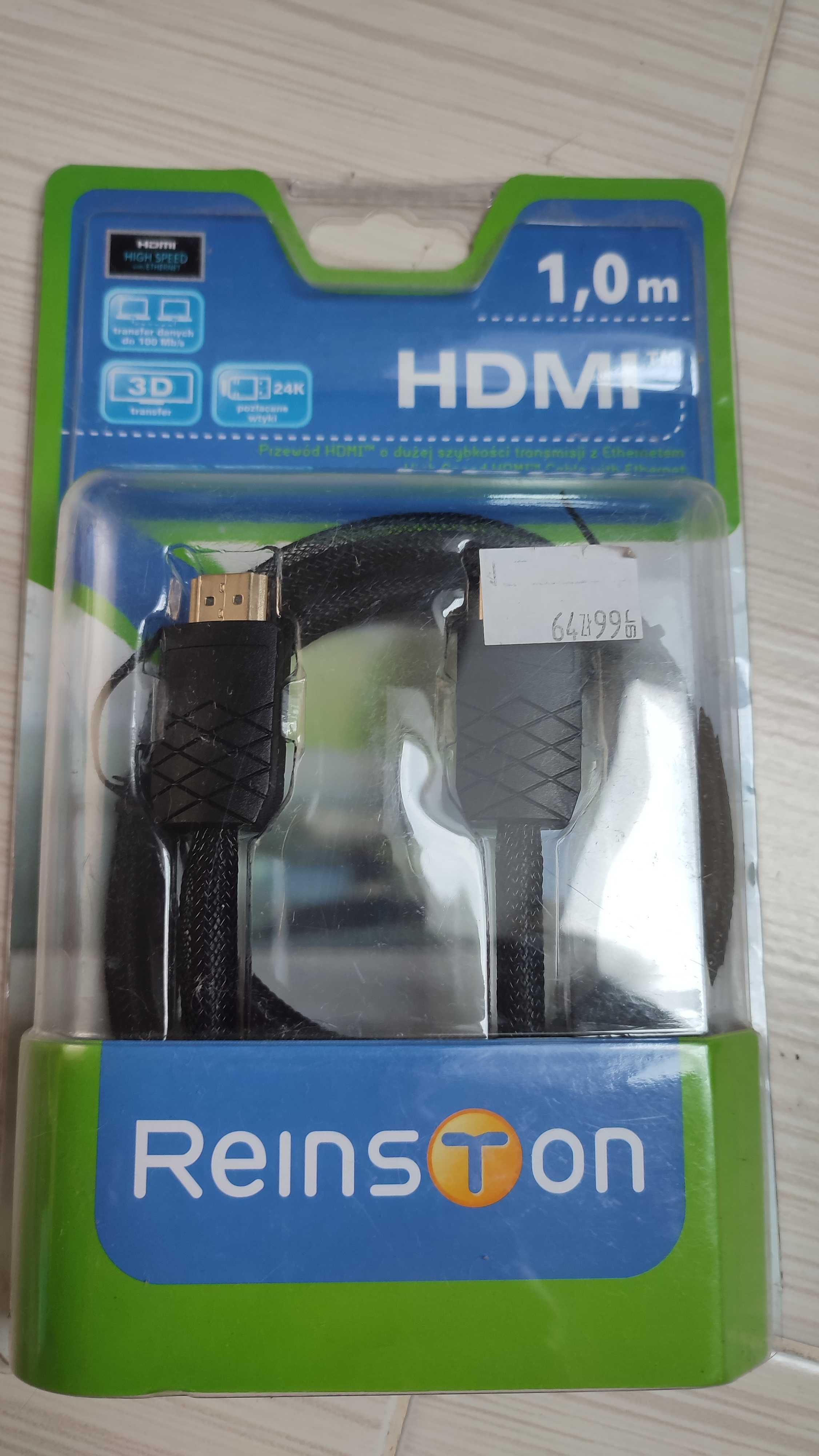 Przewód HDMI o dużej szybkości transmisji z Ethernetem