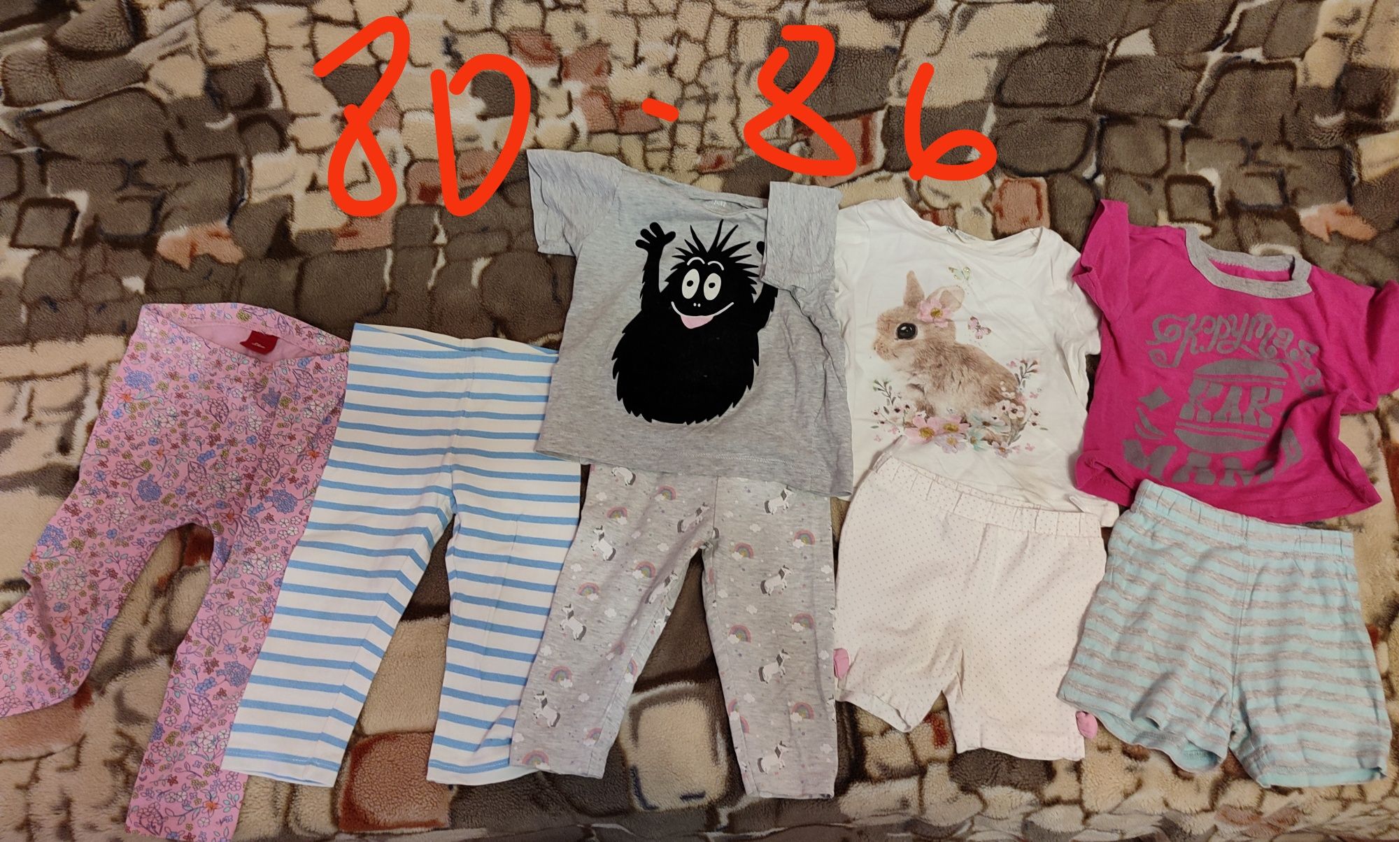 Продам речі для дівчинки 74-86