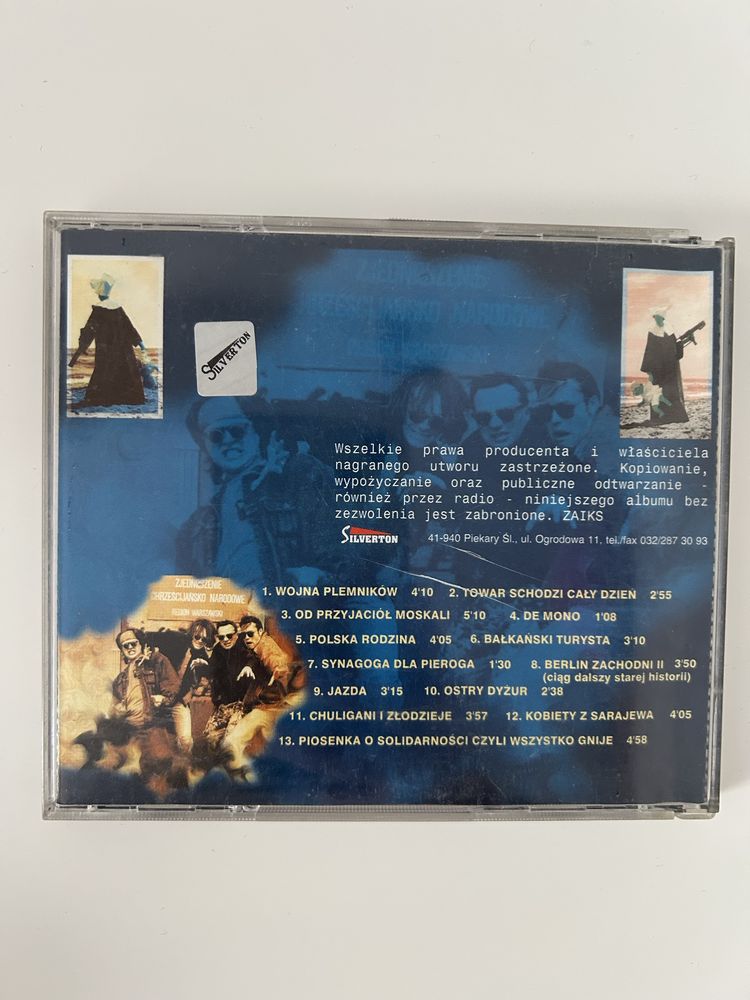 Płyta CD Big Cyc Wojna Plemników 1993