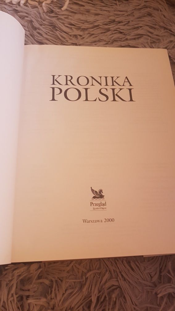 Książka kronika polski oprawa twarda