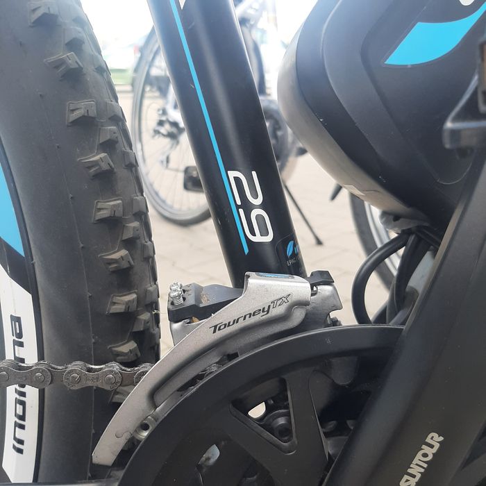 Rower elektryczny osprzęt Shimano