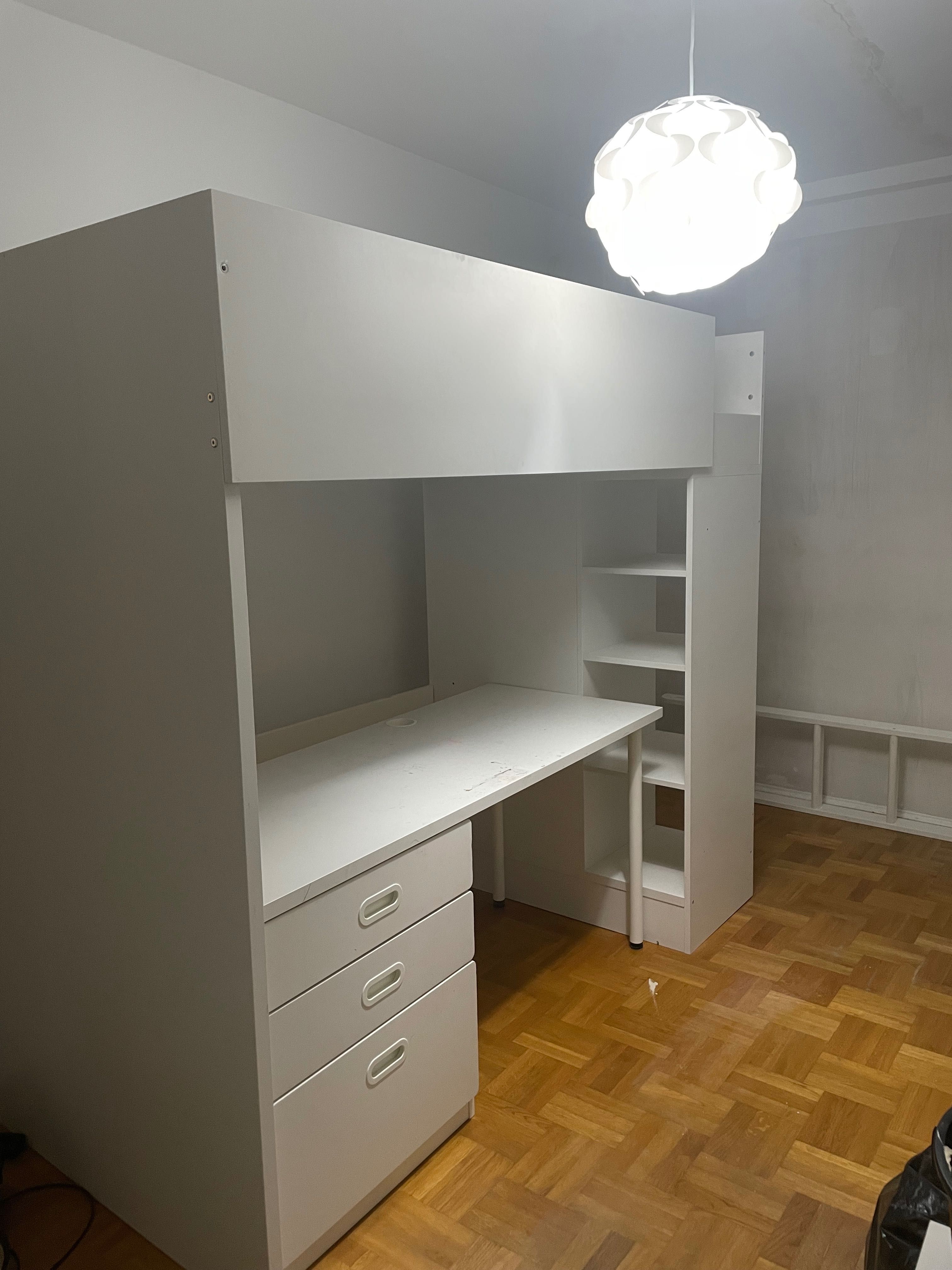 Łóżko piętrowe ikea