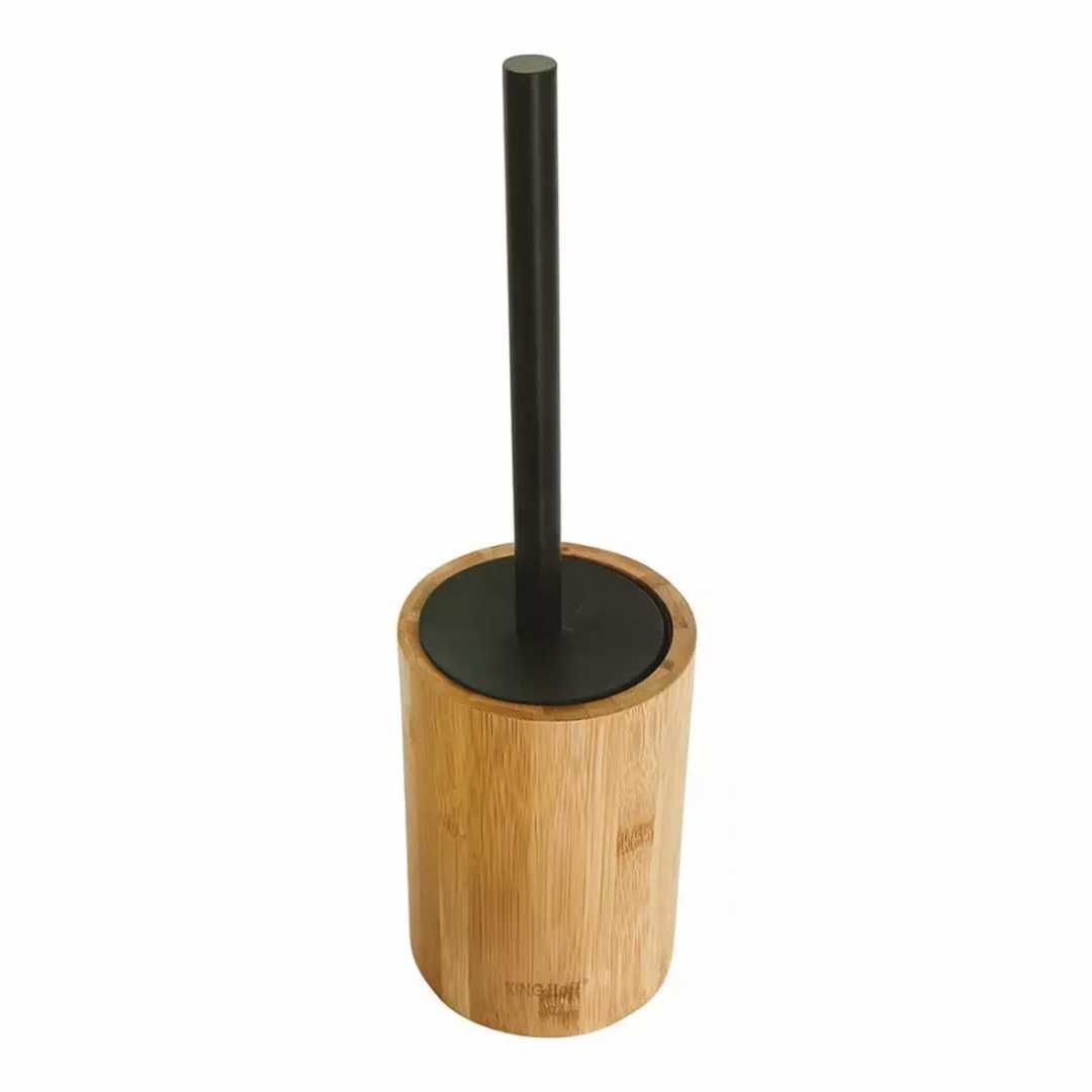 Szczotka toaletowa bambusowa Kinghoff do toalety wc