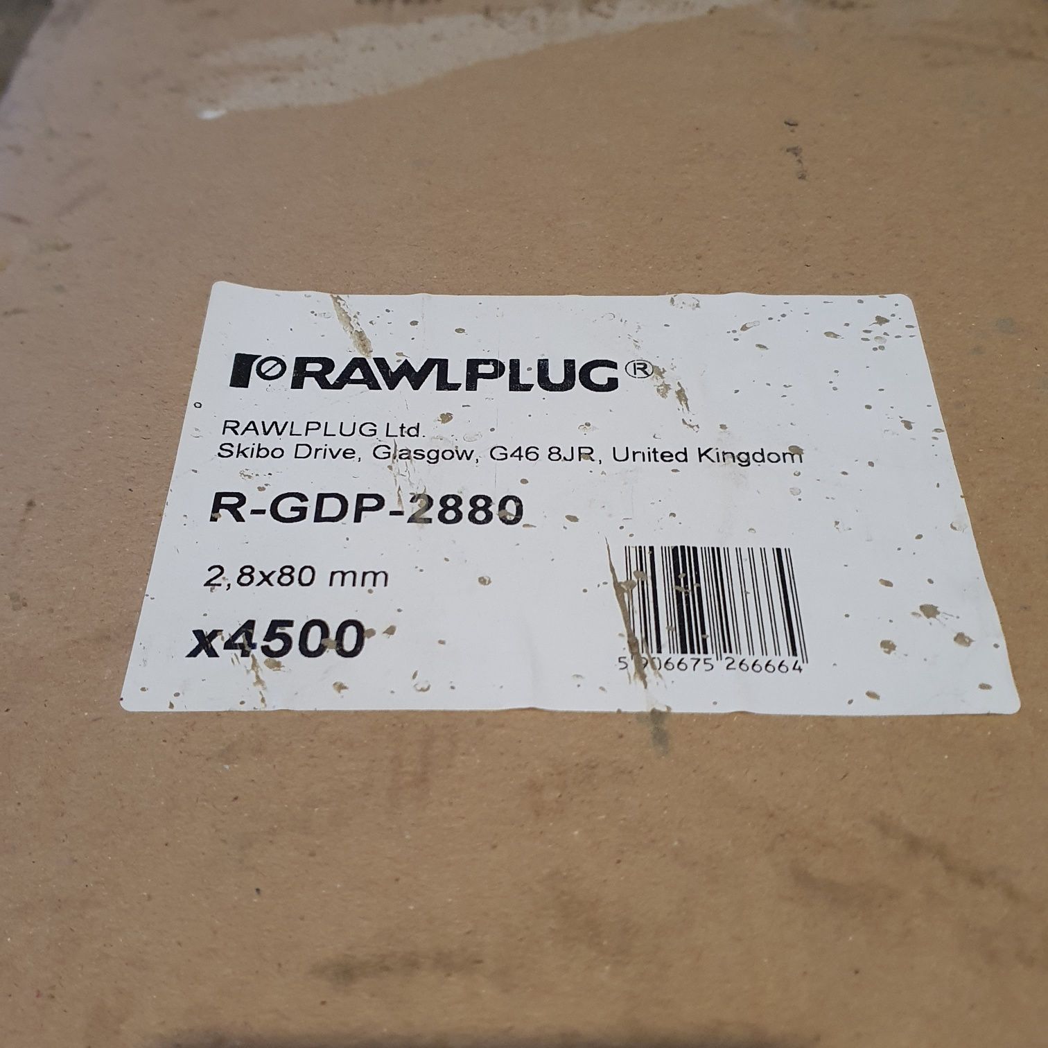 Gwoździe Rawlplug 80cm