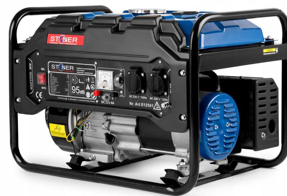 Бензиновий генератор Stoner S12501 3 кВт, 15 л, 4-тактний двигун