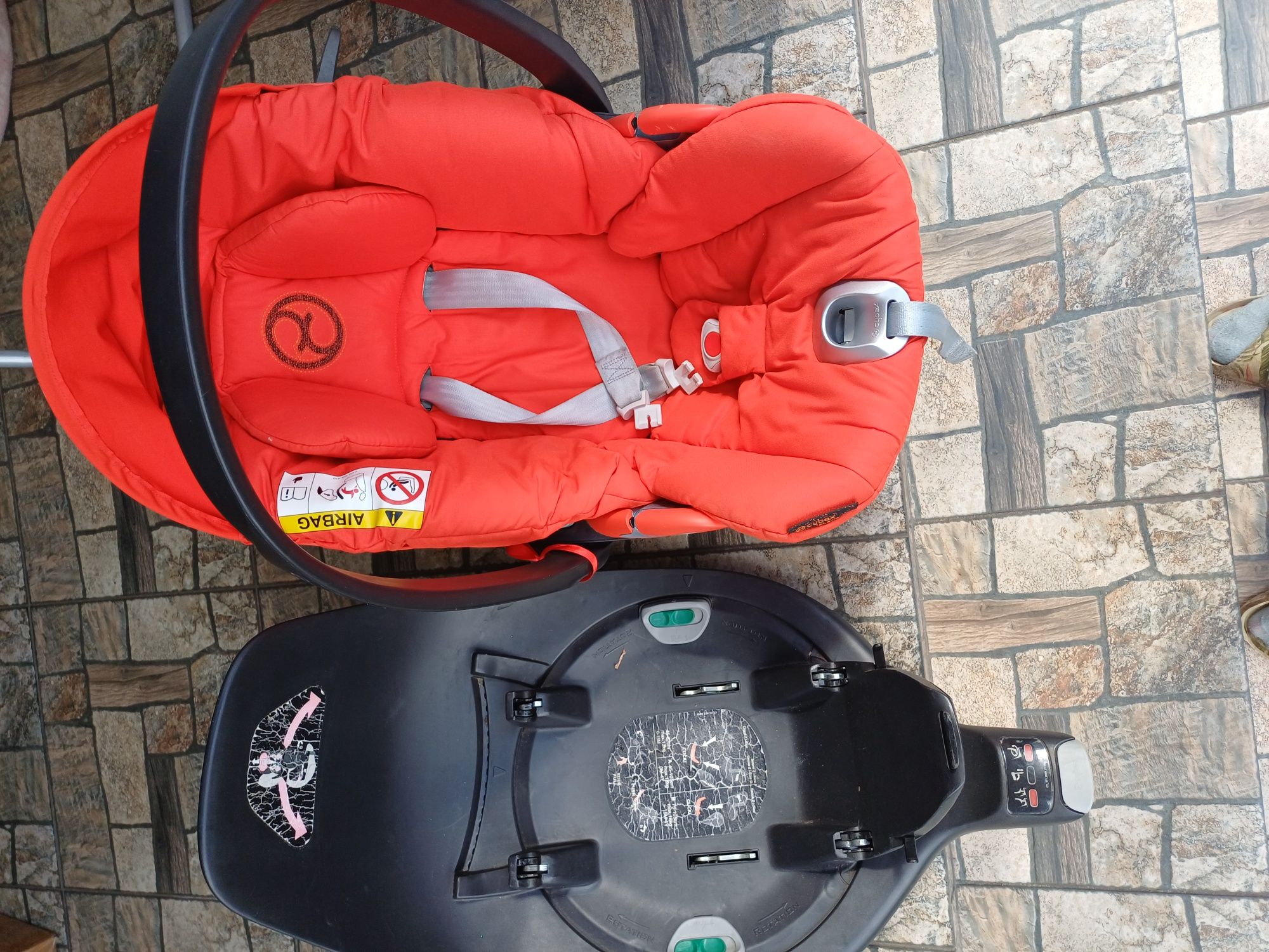fotelik samochodowy Cybex cloud z i size + baza obrotowa