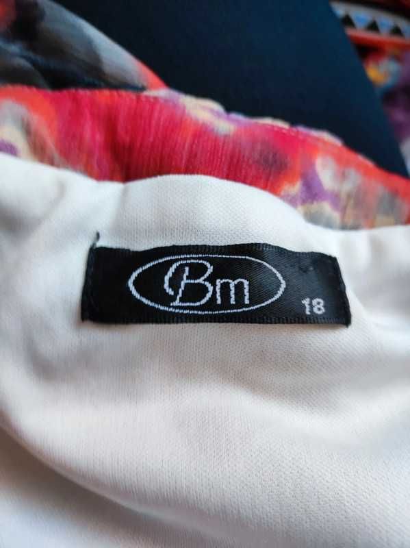 Bm długa sukienka na lato r 46 plus size