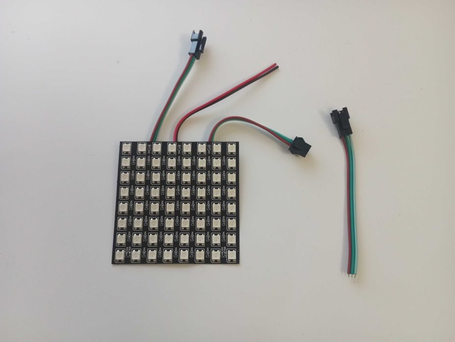 Матрица светодиодная адресная 8*32 , 16*16 , 8*8 , WS2812b Arduino