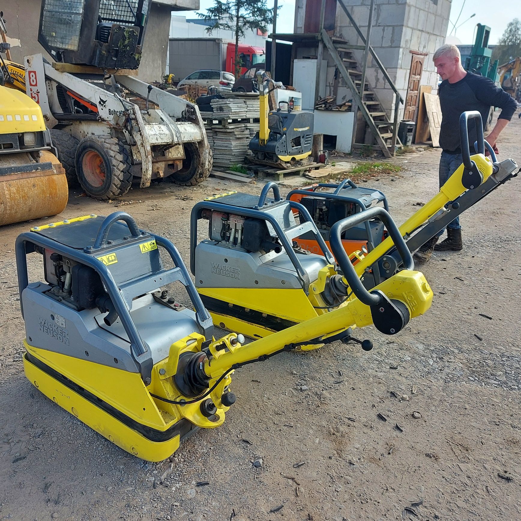 Трамбовка вібраційна wacker 4545 2014 рік з ПДВ  bomag