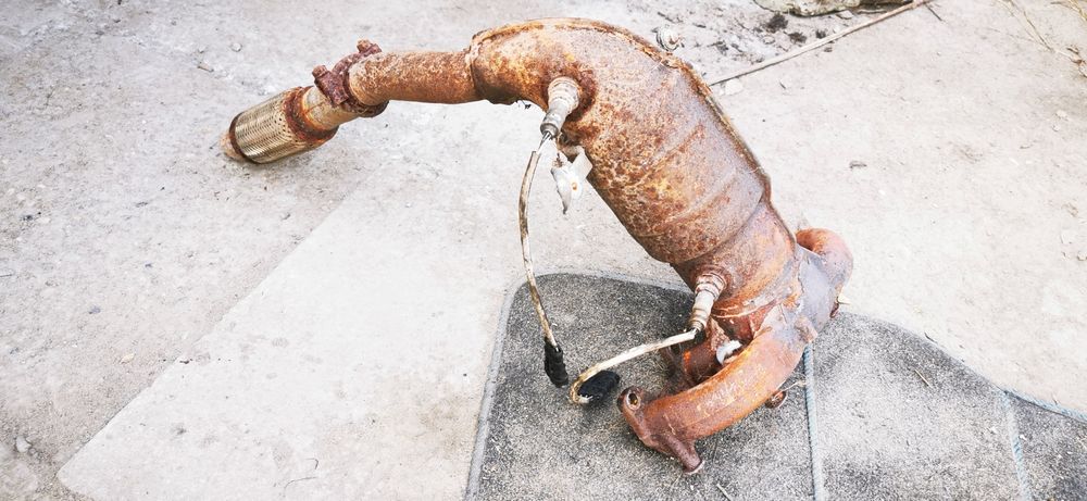 Katalizator kolektor Fiat Panda 2II