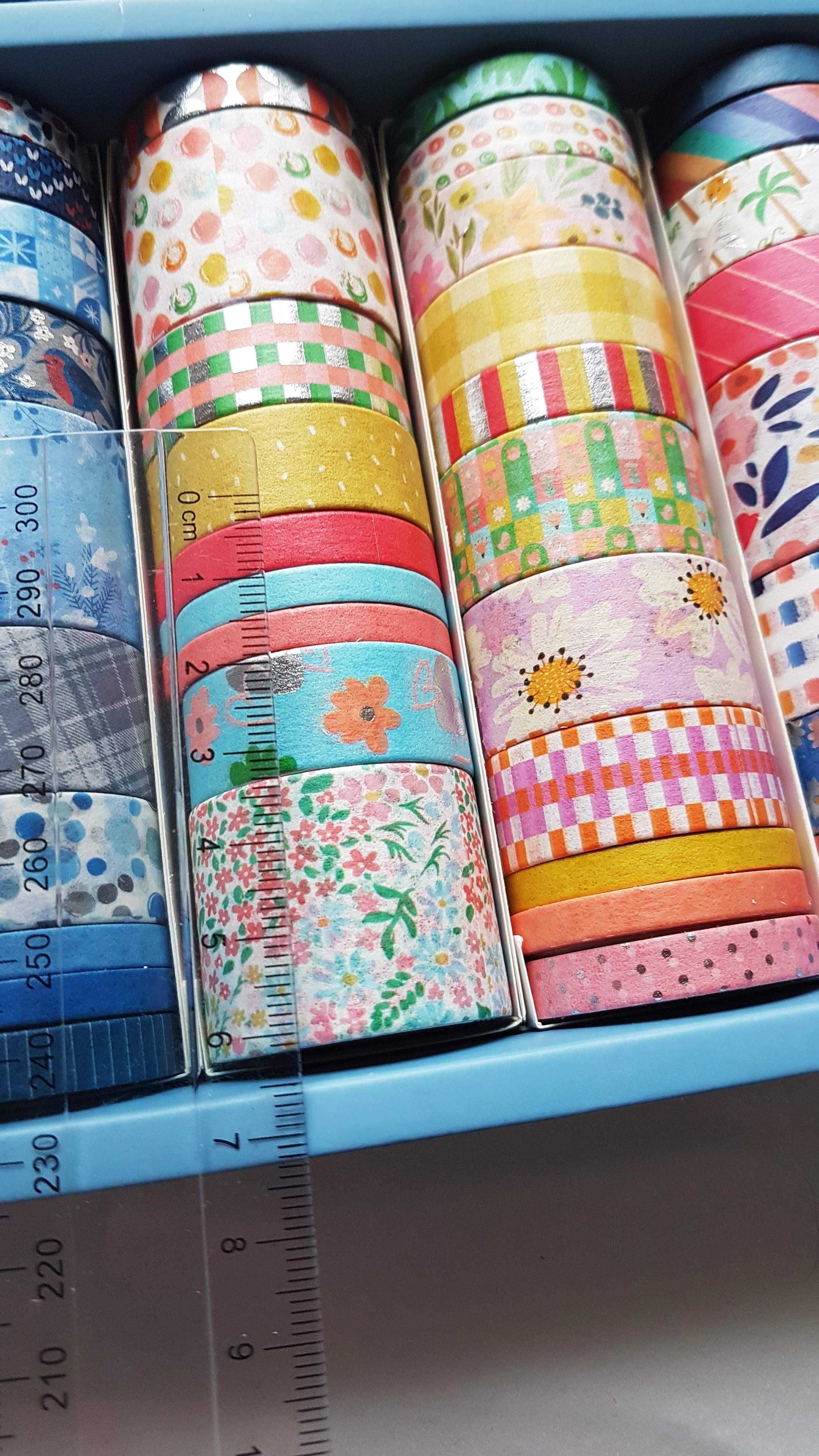 Taśma papierowa Washi Tape 70 szt  - Seasons