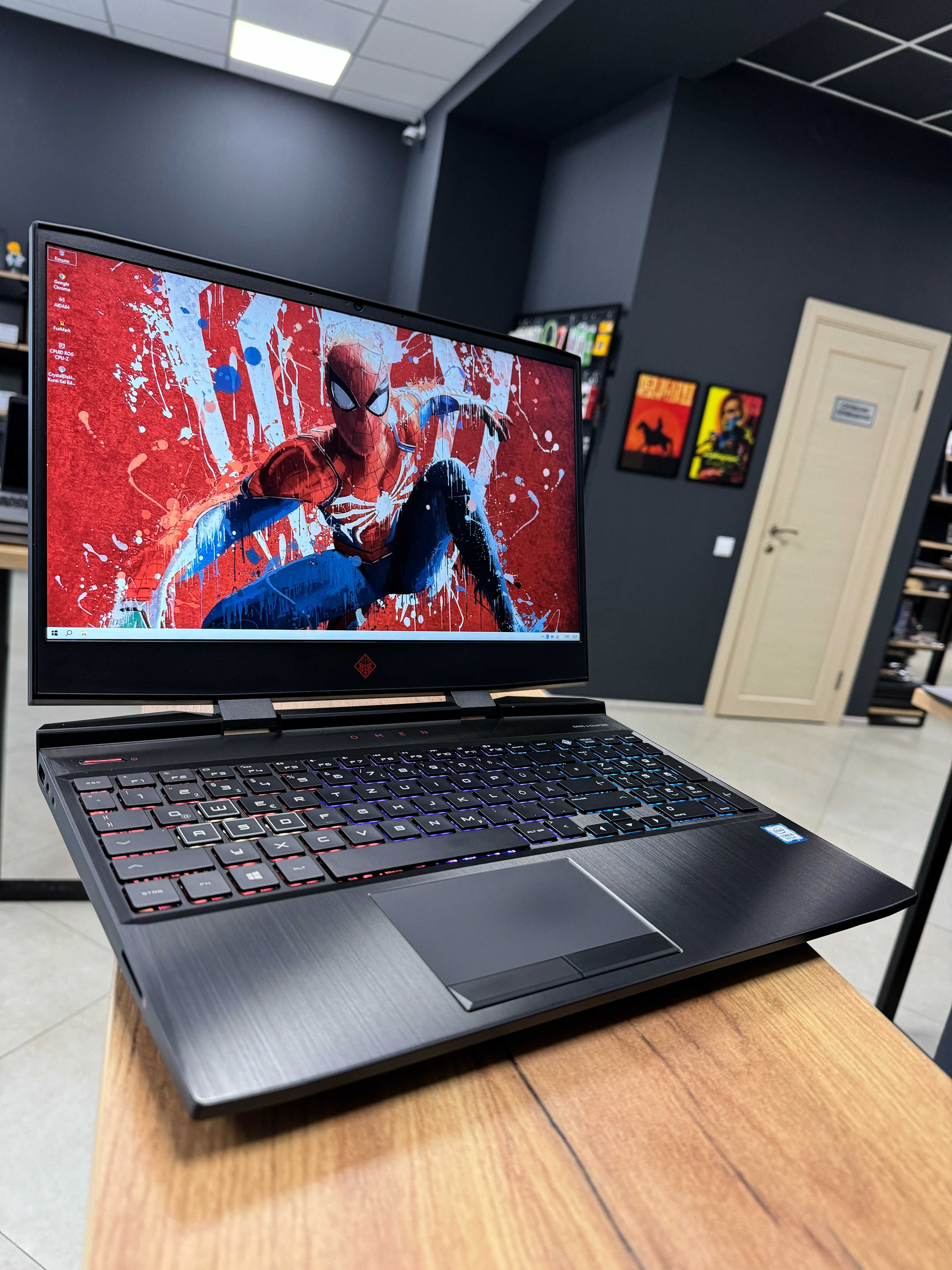 Ігровий HP Omen - i5 8300H/RTX 2060 6 GB/16 GB/250 NVME + 1 TB HDD/FHD