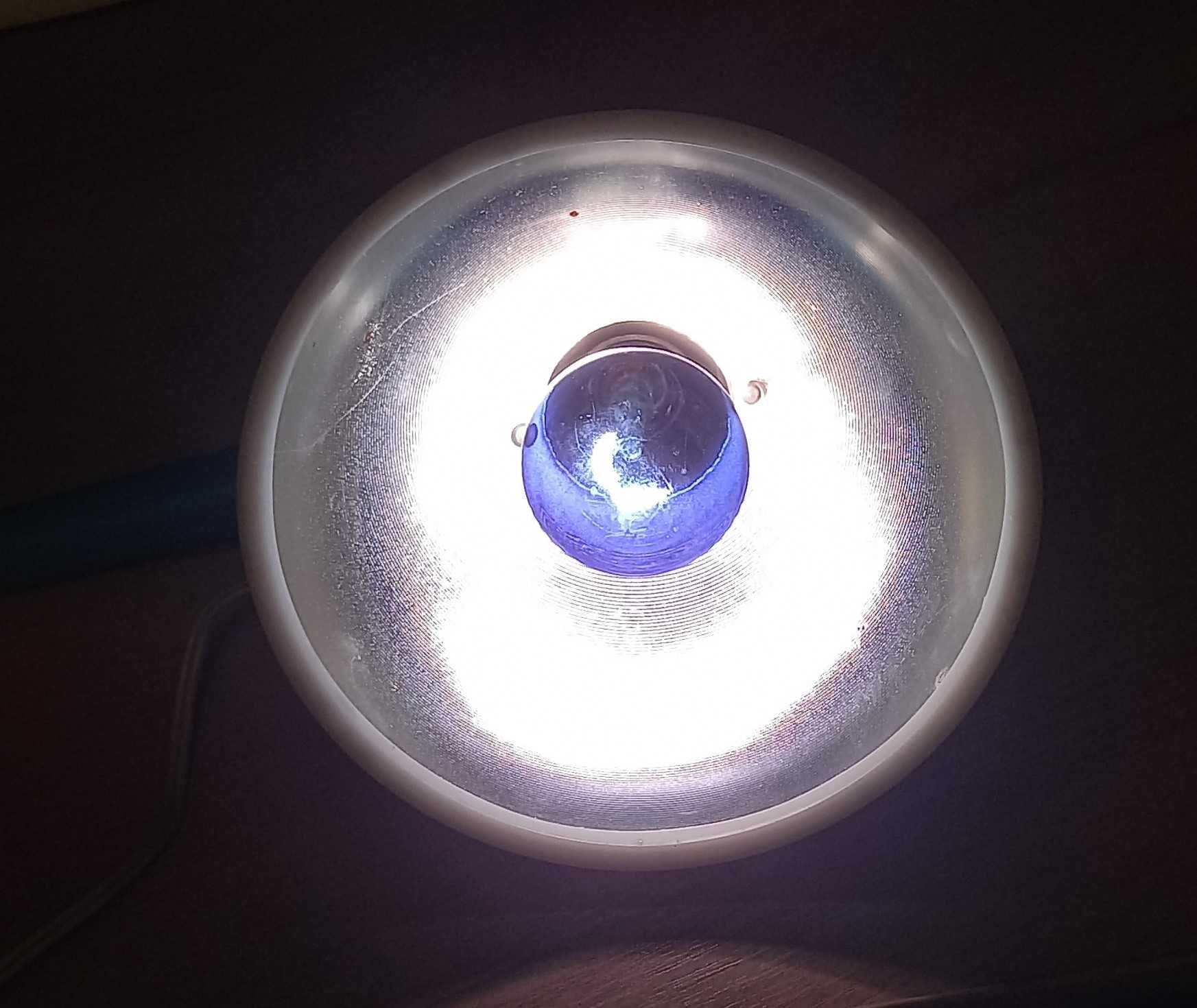 Синяя лампа рефлектор производство СССР