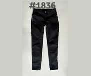 Spodnie czarne skinny S/36 W28 Penelope Zip 5 Units suwaki #1836