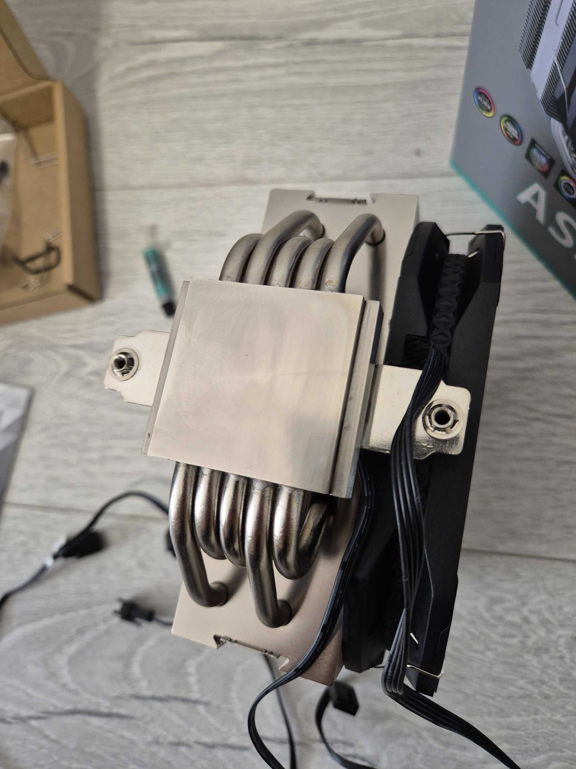 Якість! кулер башта DeepCool AS500 (A-RGB) 220W TDP. Intel\AMD.