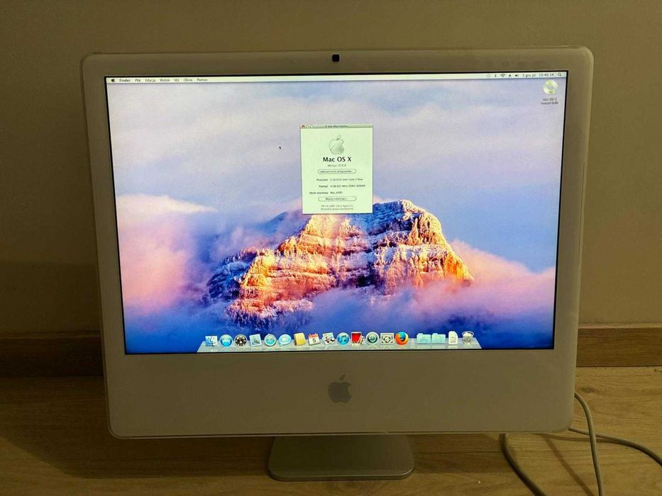 iMac 24" 2006 - retro komputer AiO marki Apple - iMac 6.1