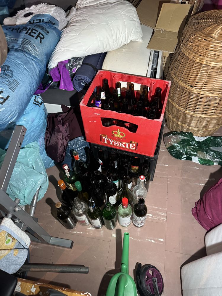 Butelki Grolsch i inne