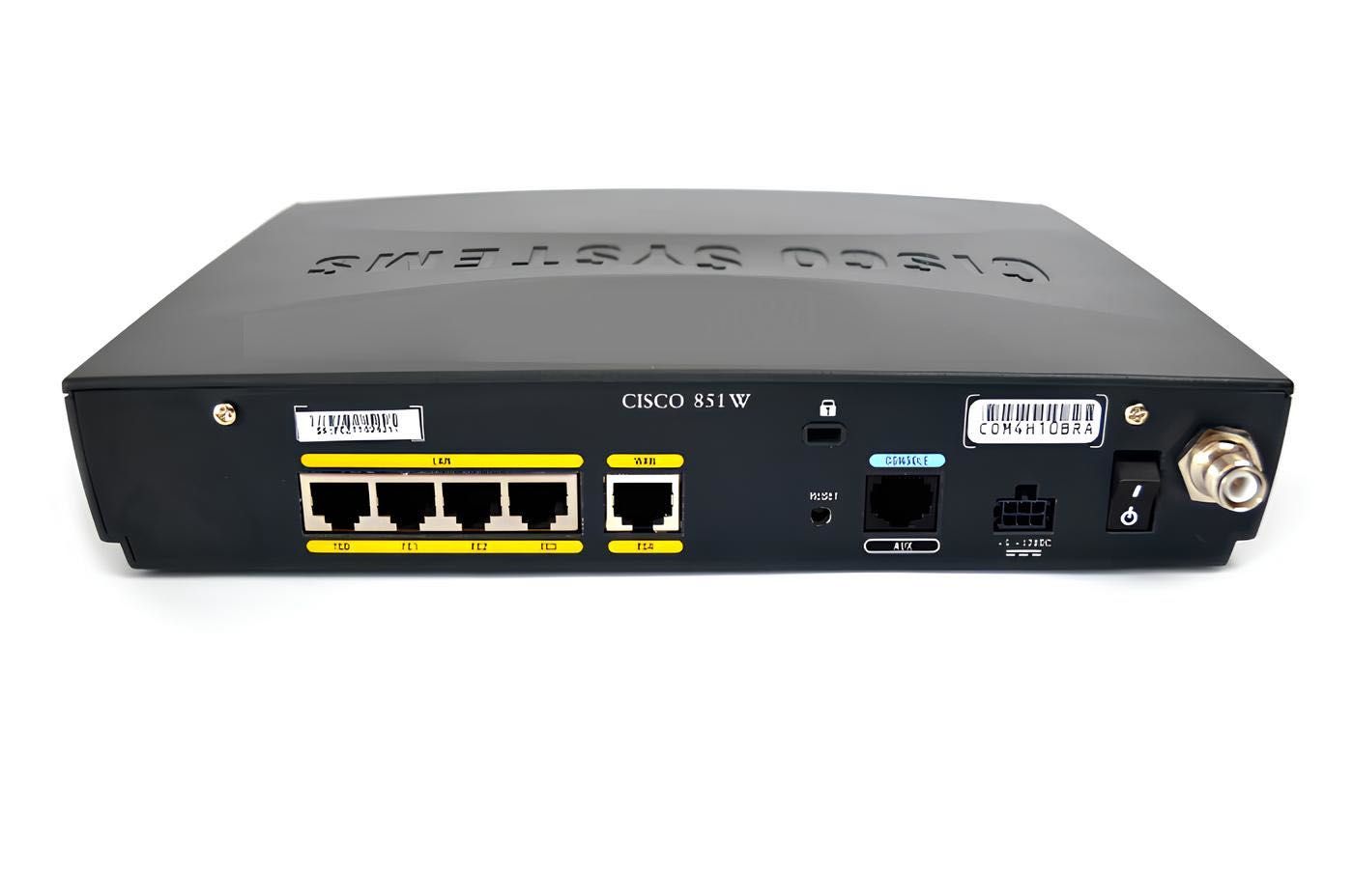 Router Cisco 851 W Ethernet SOHO Security 850 Router Seria 8000