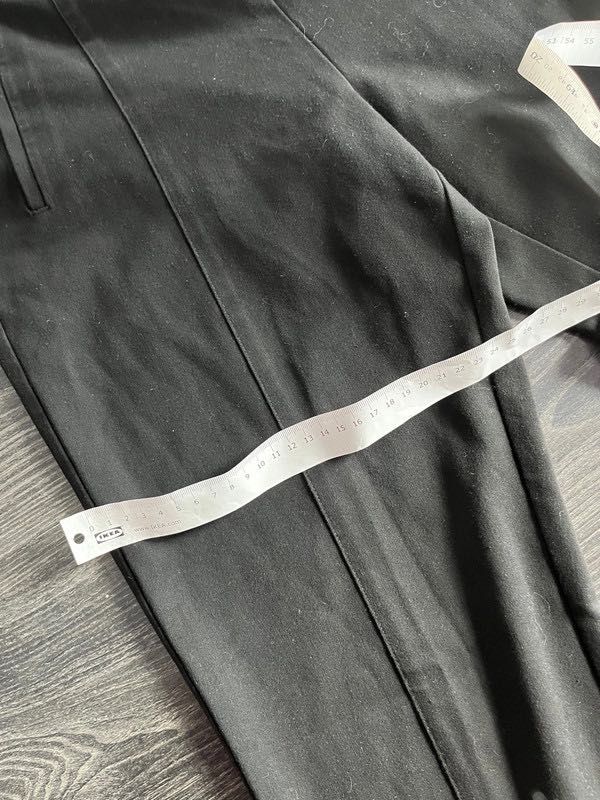 H&M spodnie garniturowe materiałowe z wiązaniem wstążki