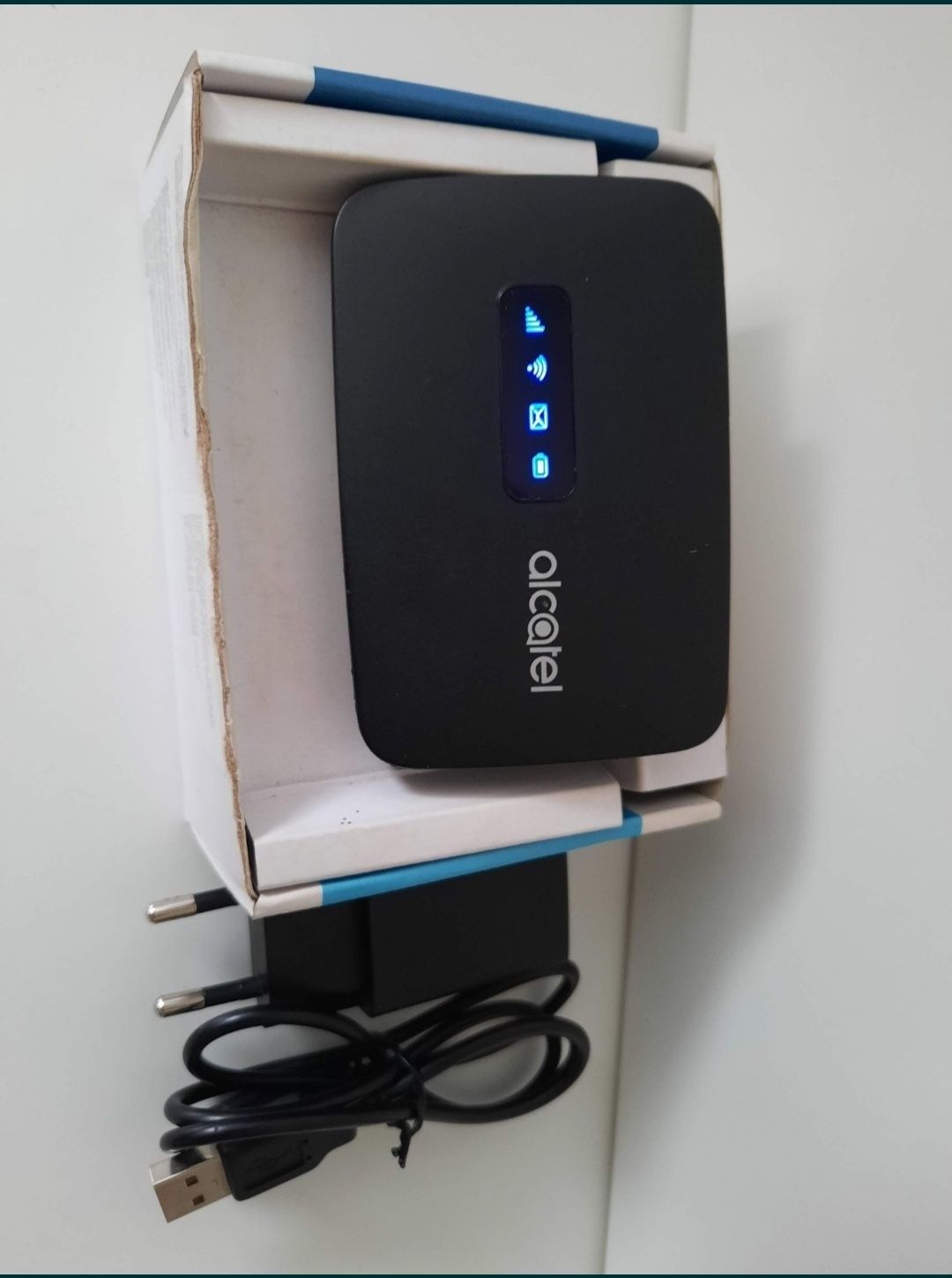 Router modem Alcatel na kartę SIM LTE 4G bez simlocka mobilny. Stan ba