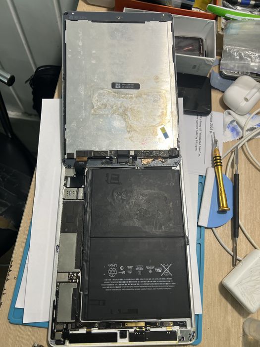 Плата на айклауде, сенсор не работает, корпус, акб, Ipad Air 2 A1567