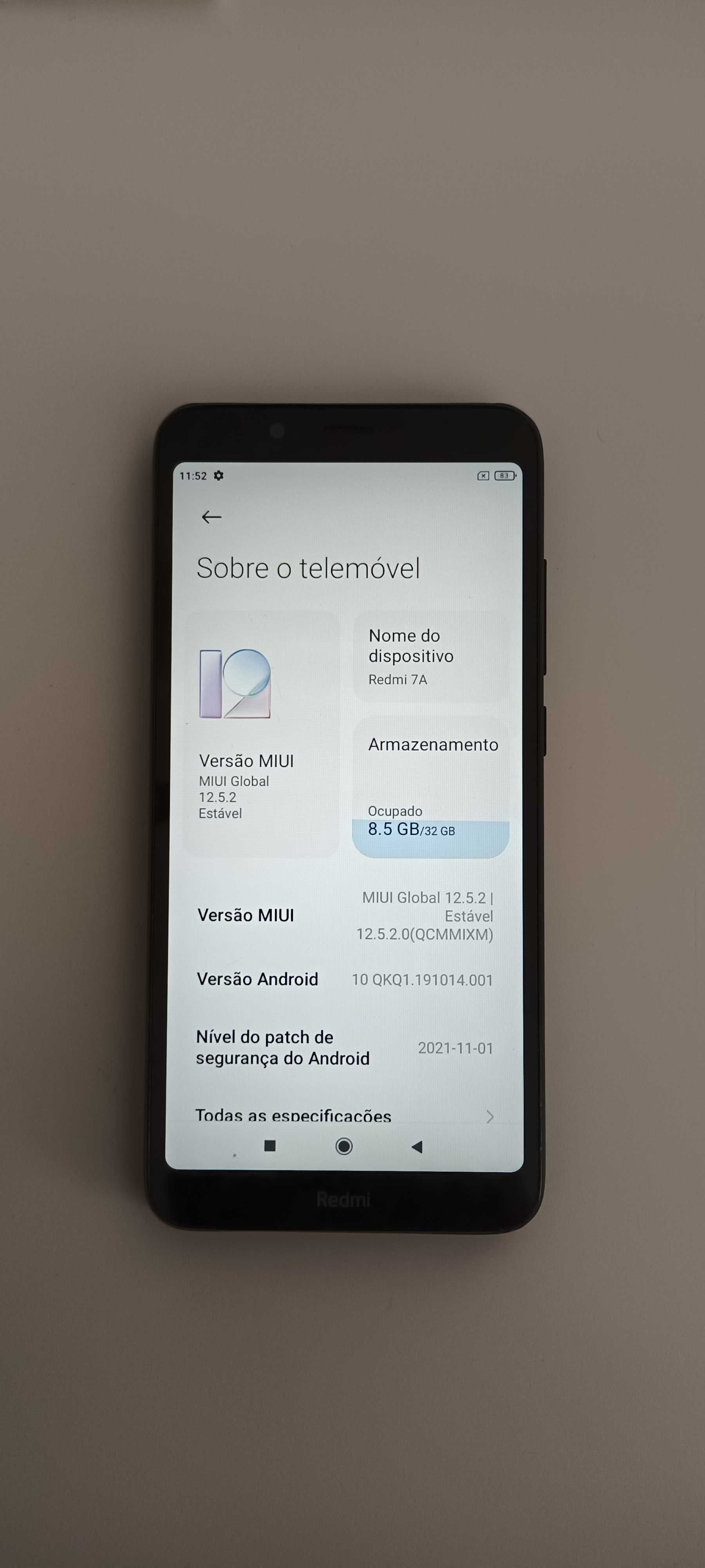 Smartphone Xiaomi Redmi 7A