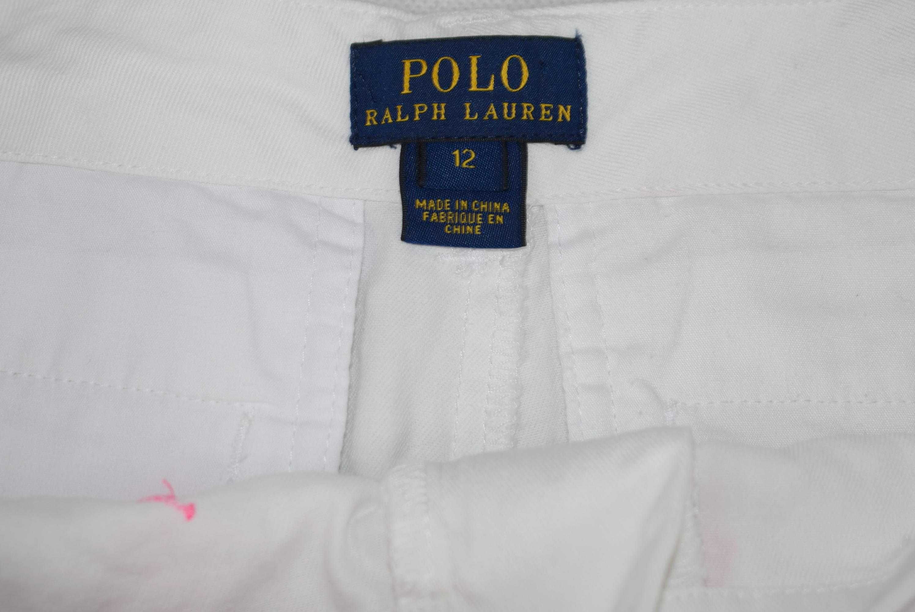 Ralph Lauren spodenki krótkie szorty monogram 12 lat/XS