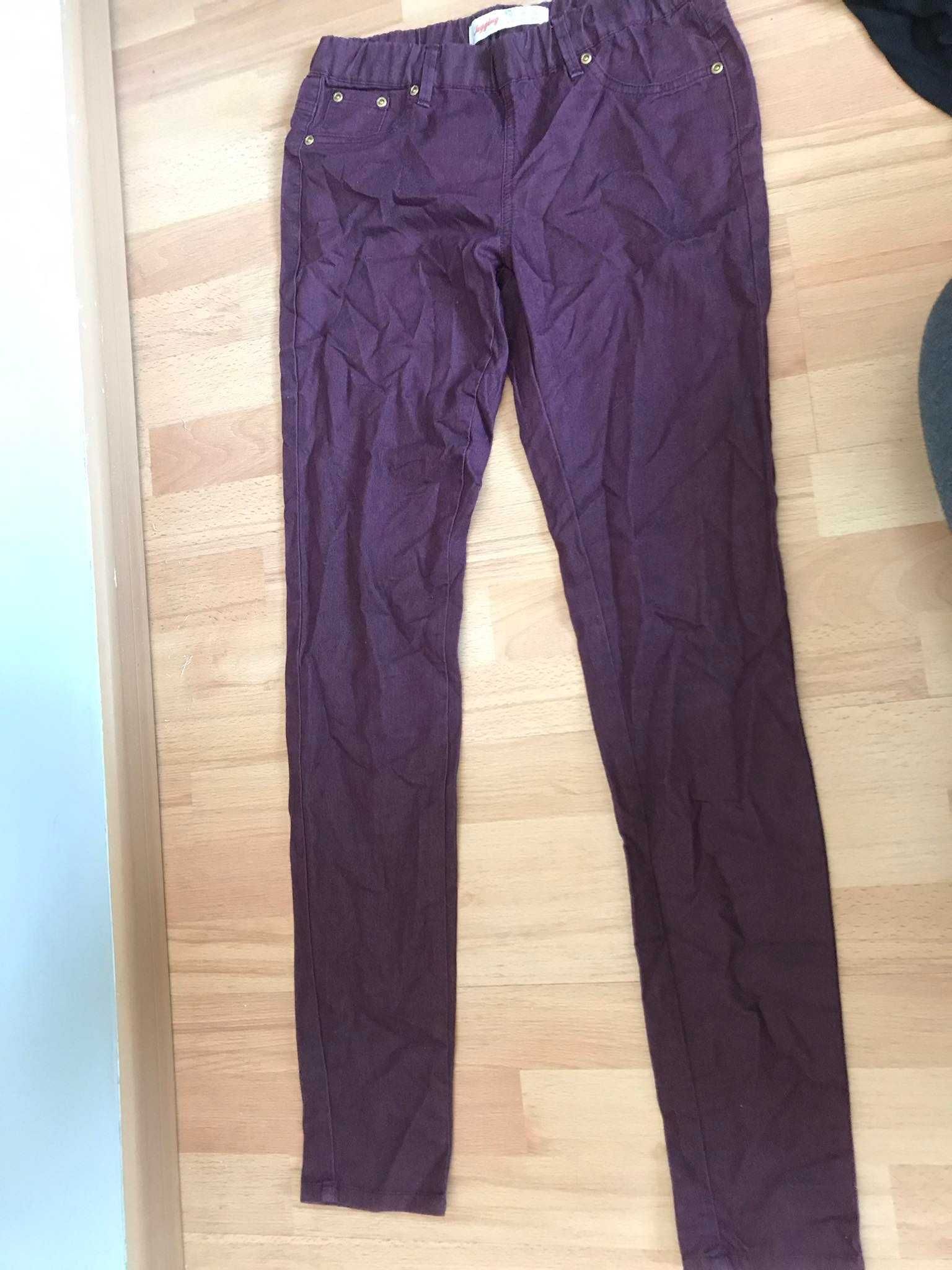 fioletowe spodnie primark