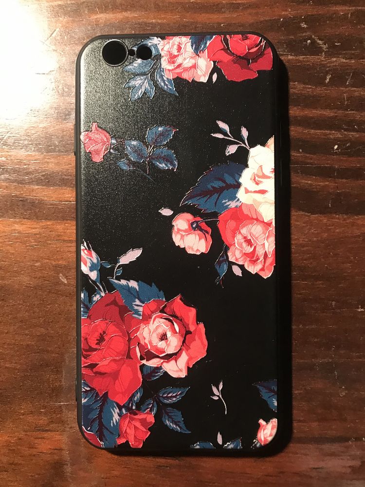 Capa iphone 6/6s - Rosas