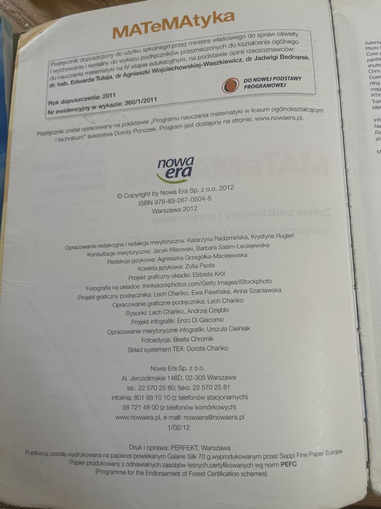 MATeMAtyka 1 podręcznik