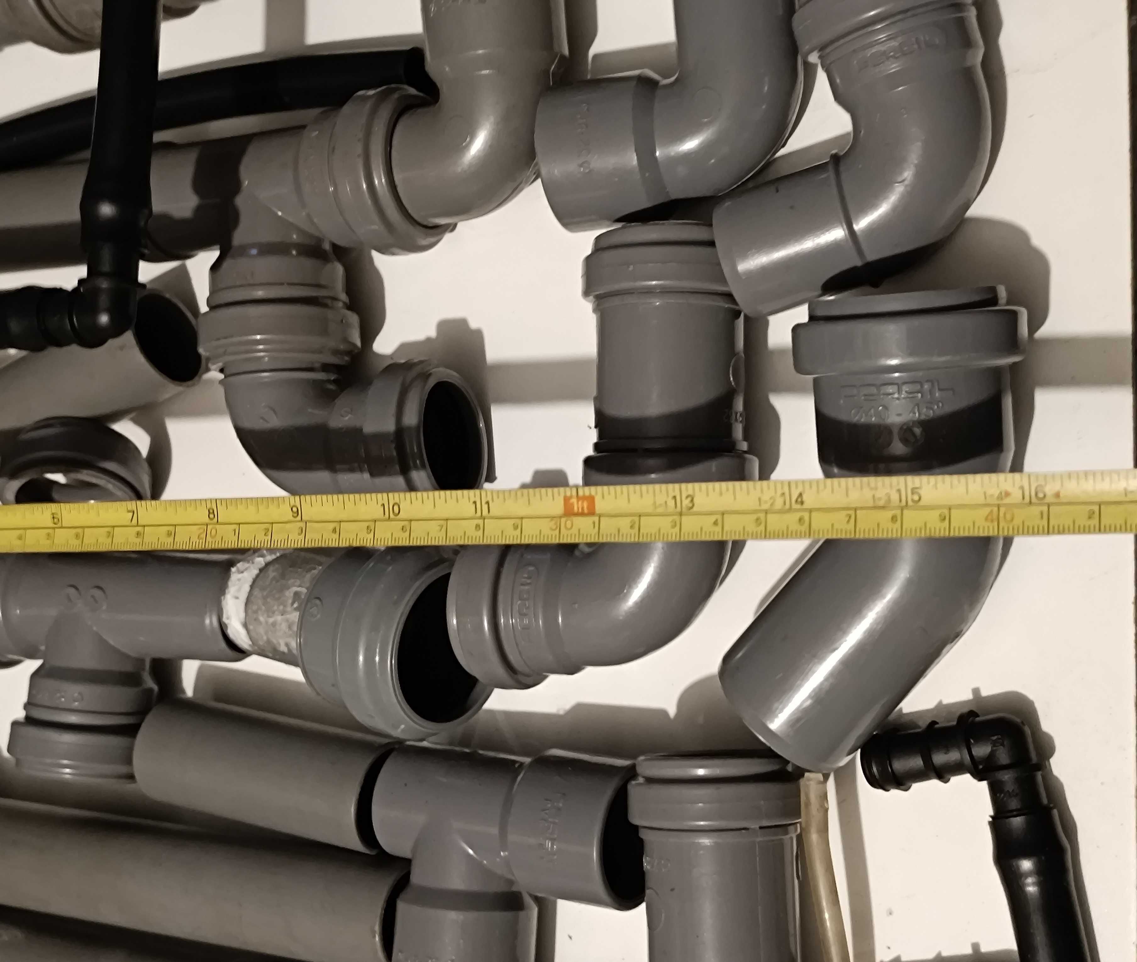 Conjunto de Tubos de PVC para canalização