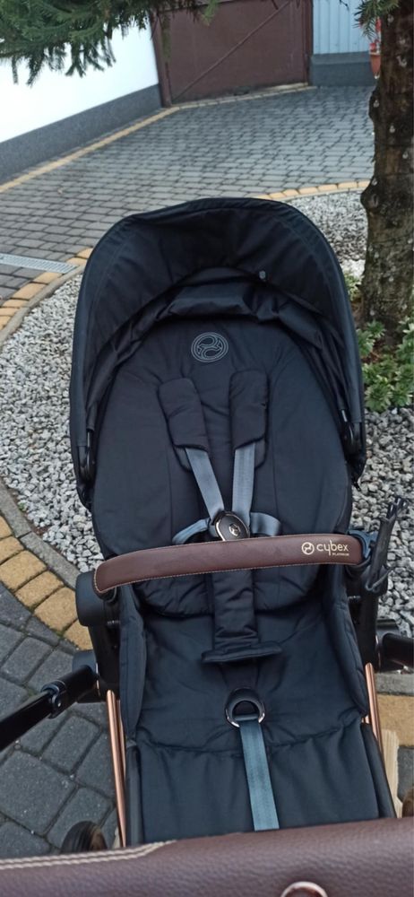 cybex priam 4.0 czarny 2w1 2023