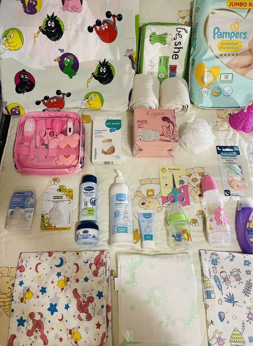 Продам готовую сумку в роддом для мамы и ребенка