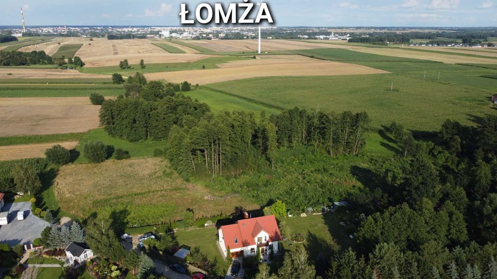 Działka budowlana obok Łomży