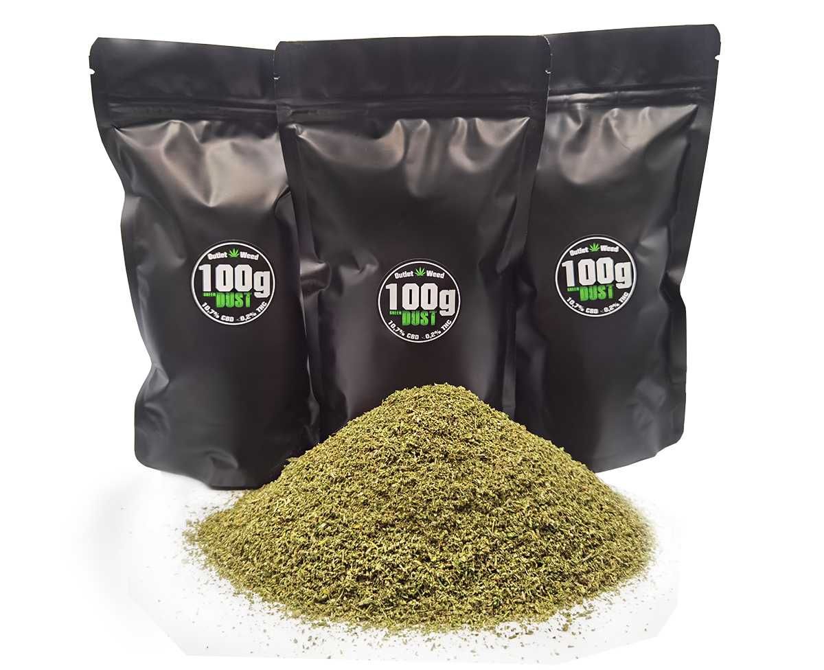 100g Dust PREMIUM selection 16,2% susz CBD z TOPÓW konopnych