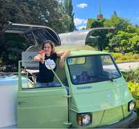 Piaggio Food Truck - LODY Naturalne Katering, Imprezy Firmowe, Obsługa