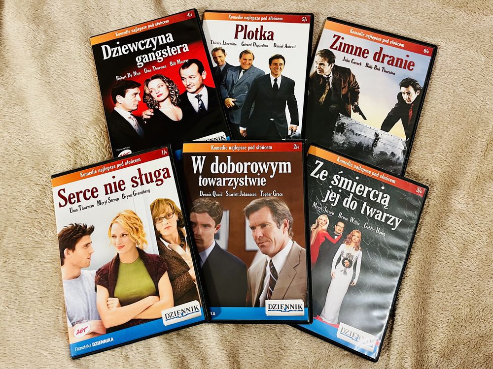 Kinoteka Dziennika. Komedie najlepsze pod słońcem - seria 6 filmów DVD