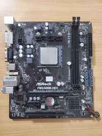 Плата ASRock FM2A68M-HD+ з процесором AMD A8-6600