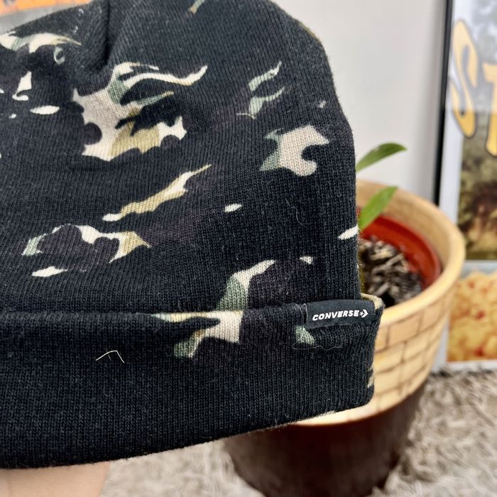Converse Kamulage Beanie Czapka Moro Khaki Military Y2k Arcteryx Swag