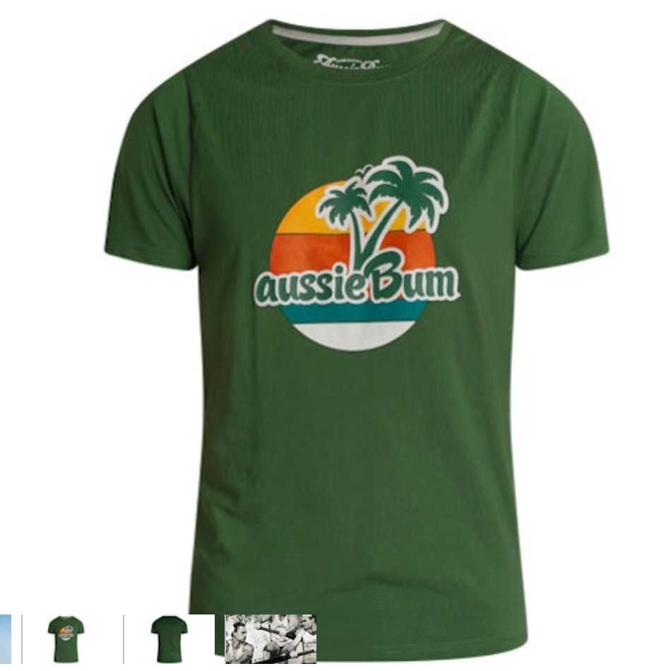 Koszulka rozmiar M Marki AussieBum fajna nowa T-shirt męska