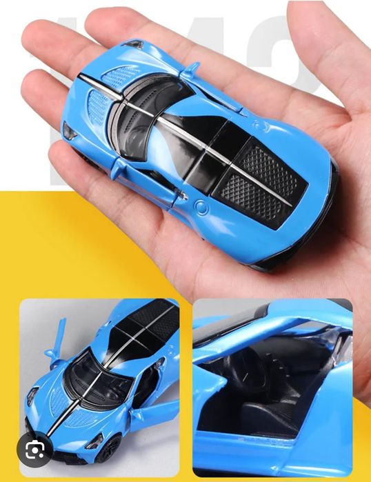 Модель машинка  металічна Bugatti