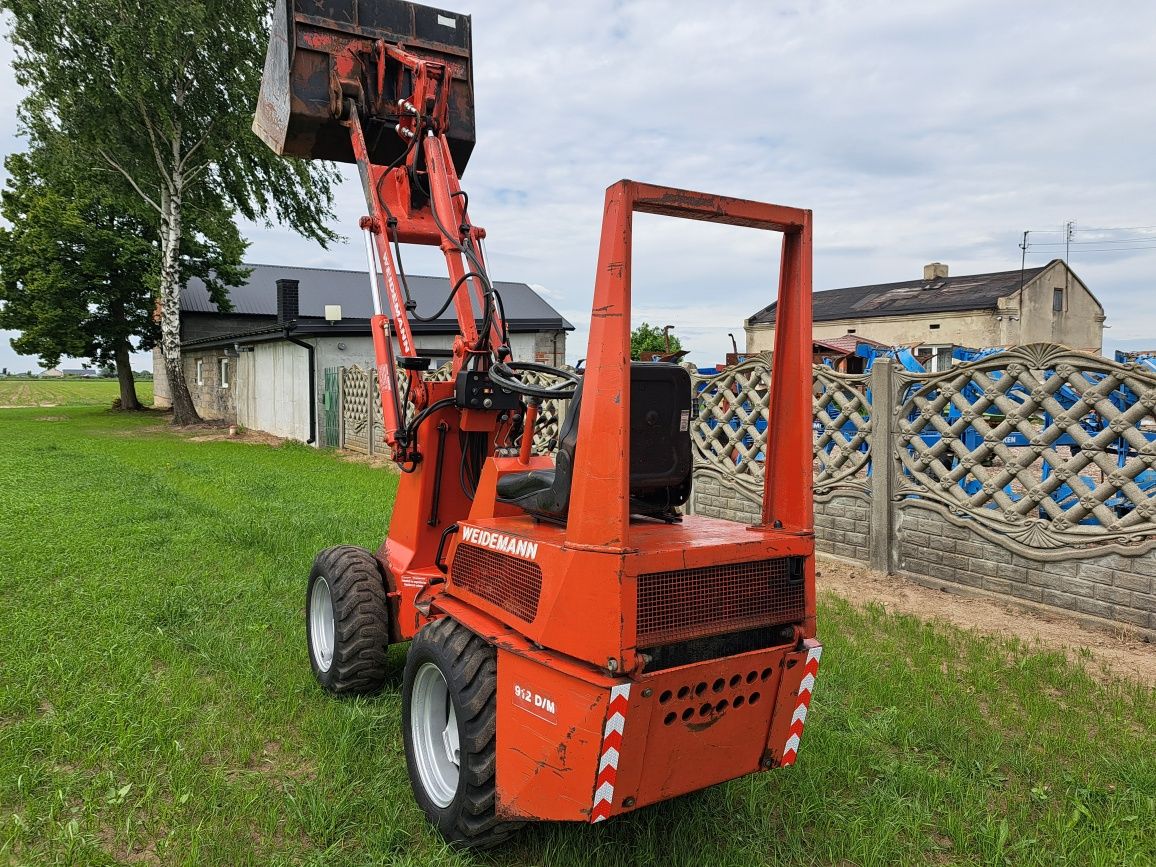 Miniładowarka przegubowa Weidemann 912 DM schaffer super stan