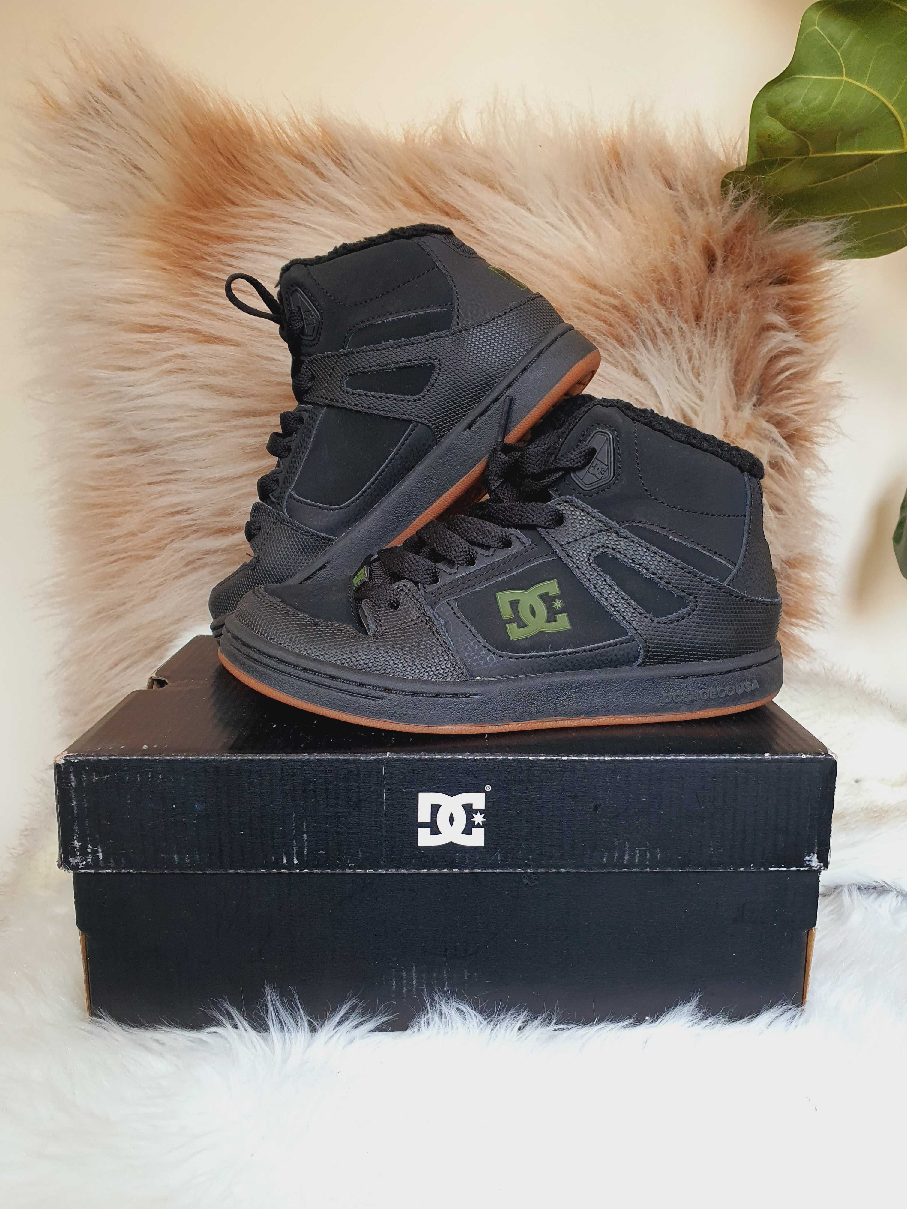 DC High-Top – Sneakersy, czarny oliwkowy, roz 35