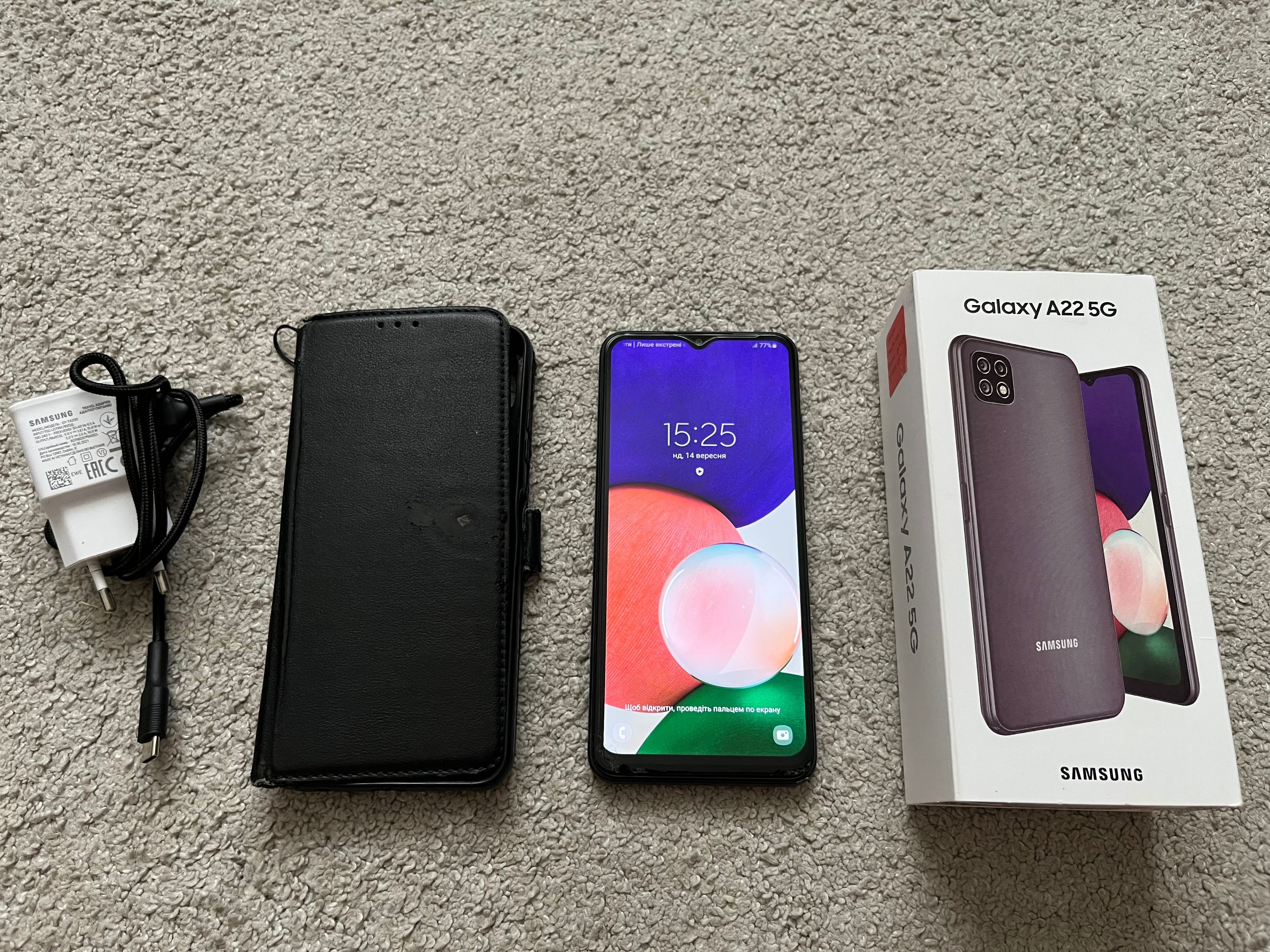 Смартфон Samsung Galaxy A22 5G 4/128GB Gray(SM-A226)