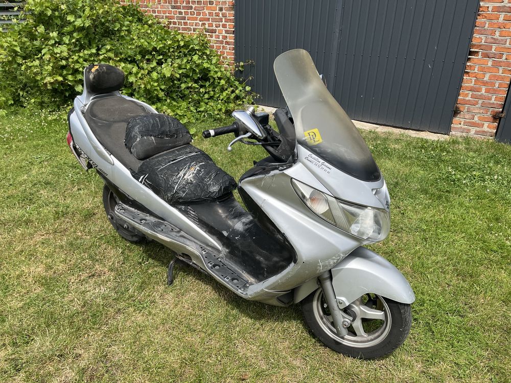 Suzuki Burgman 400 k4 k6 03- czasza silnik lagi osłony owiewki kokpit