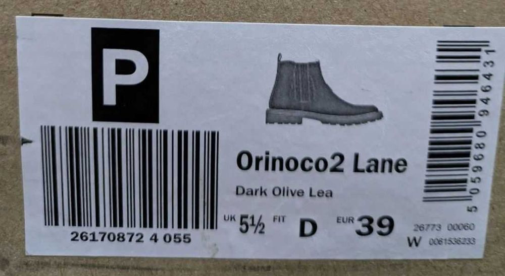 Черевики челсі Clarks Orinoco2 Lane