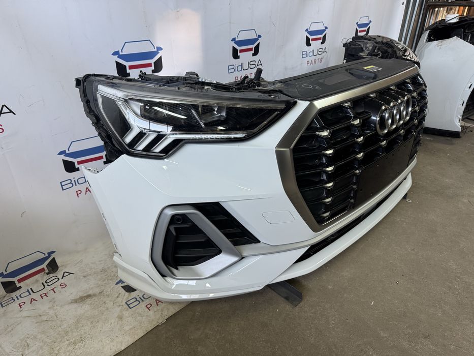 Zderzak Przedni Audi Q3 2021- Kompletny Przód z Chłodnicami 83A
