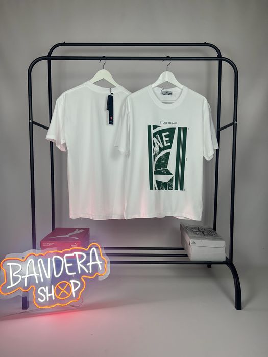 ТОП! Футболка Stone Island | Акційна ціна | Стон Айленд